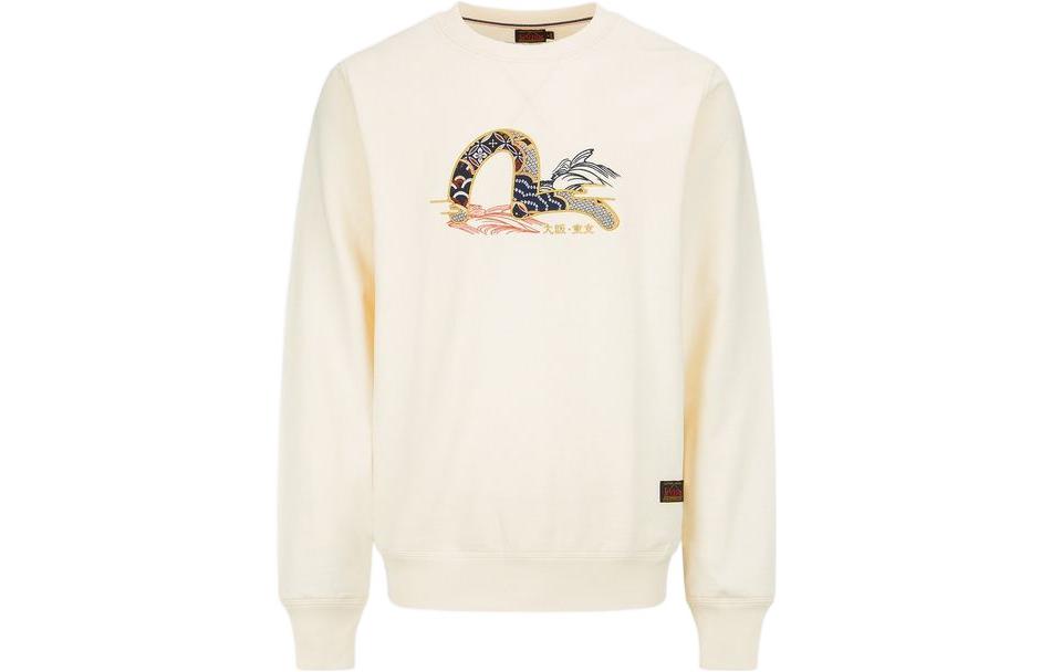 Мужские толстовки с круглым вырезом, средней плотности ткани, другие Evisu, экрю
Мужские толстовки с круглым вырезом, средней плотности ткани, другие Evisu, экрю