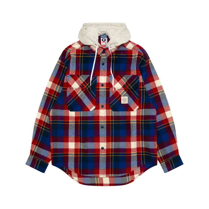 Рубашка By *A Bathing APE Hooded Plaid Shirt Aape, красный
Рубашка By *A Bathing APE Hooded Plaid Shirt Aape, красный