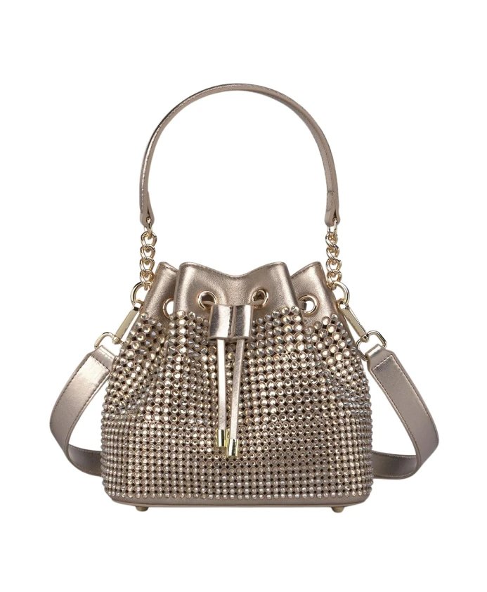 Сумка-Ведро со стразами Alma En Pena, желтый
Сумка-Ведро со стразами Alma En Pena, желтый