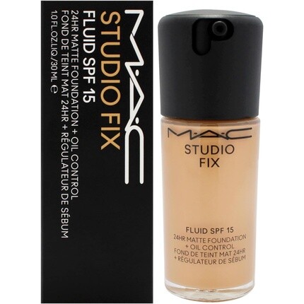 MAC Studio Fix Fluid SPF 15 24-часовая матовая основа плюс контроль жирности NC40 для женщин, 1 унция
MAC Studio Fix Fluid SPF 15 24-часовая матовая основа плюс контроль жирности NC40 для женщин, 1 унция