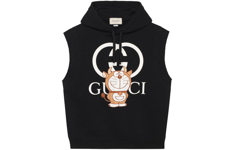 Толстовка мужская Doraemon x Gucci, черный 
Толстовка мужская Doraemon x Gucci, черный