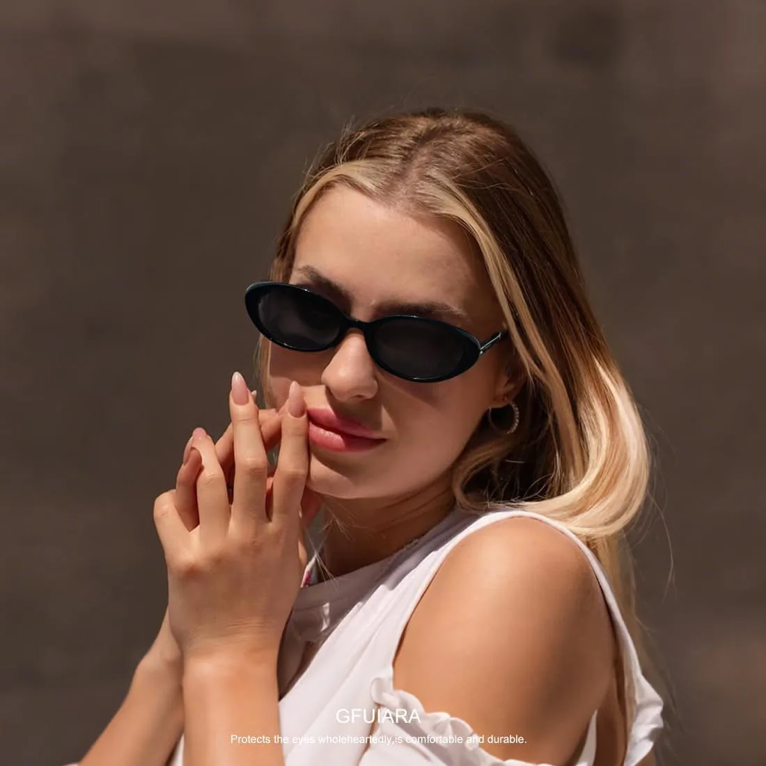 Ретро овальные солнцезащитные очки для женщин и мужчин с защитой UV400, в стиле 90-х, винтажные, с маленькой оправой, легкие GFUIARA, 3pack Black/Brown/Leopard-brown
Ретро овальные солнцезащитные очки для женщин и мужчин с защитой UV400, в стиле 90-х, винтажные, с маленькой оправой, легкие GFUIARA, 3pack Black/Brown/Leopard-brown