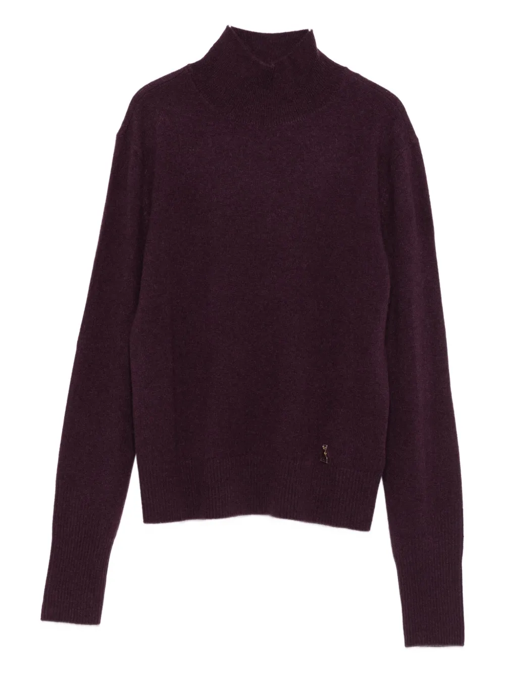 Кашемировый свитер с высоким воротом Patrizia Pepe, фиолетовый
Кашемировый свитер с высоким воротом Patrizia Pepe, фиолетовый