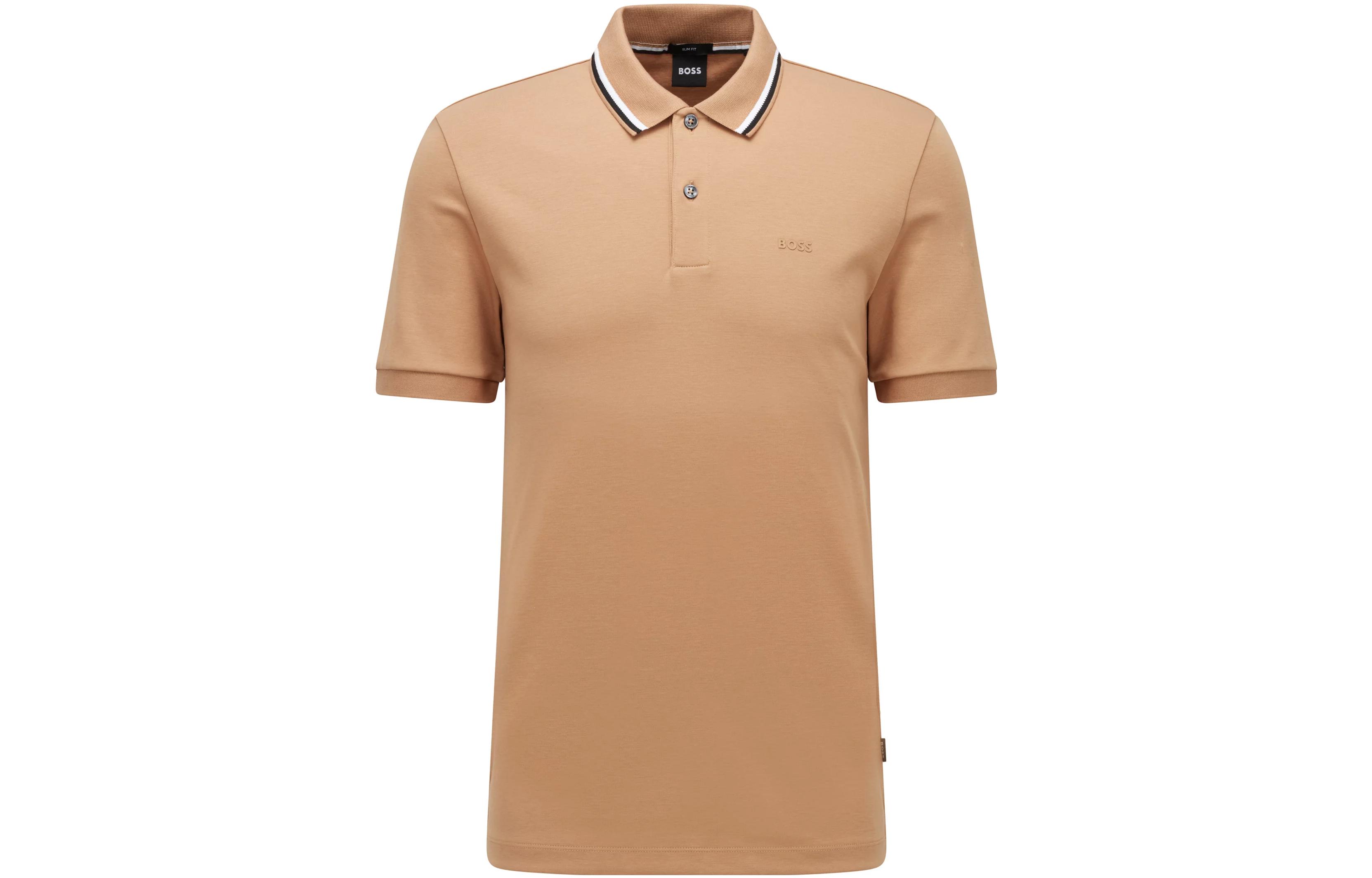 Облегающая поло HUGO BOSS, бежевый
Облегающая поло HUGO BOSS, бежевый
