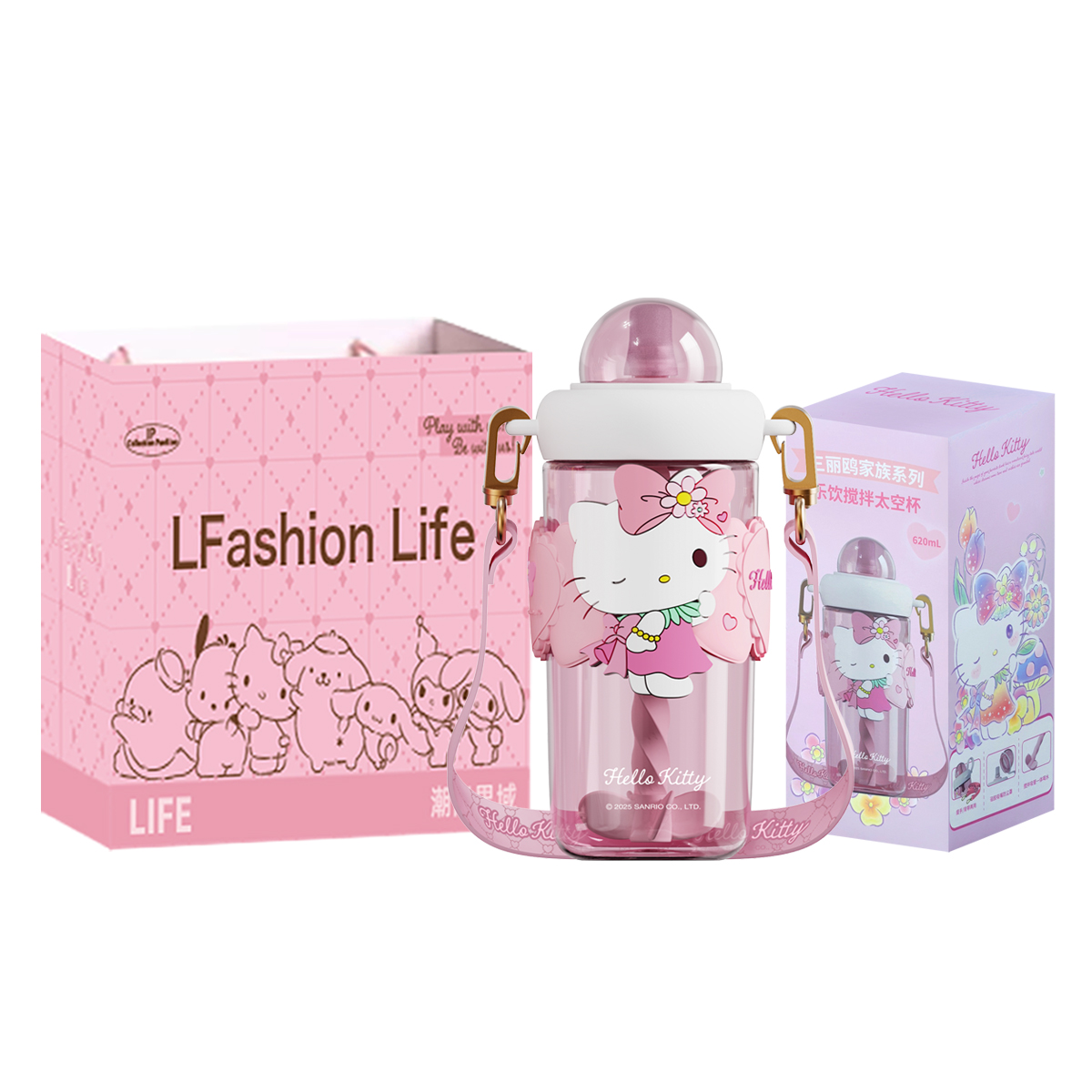 Пластиковый стакан для воды tritan большой вместимости портативный стакан 620 мл Sanrio, Hello Kitty Space Cup+Shopping Bag
Пластиковый стакан для воды tritan большой вместимости портативный стакан 620 мл Sanrio, Hello Kitty Space Cup+Shopping Bag