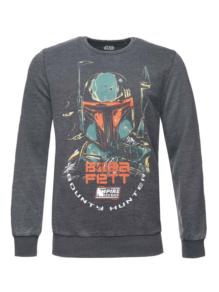 Толстовка Re:Covered Sweatshirt Star Wars Boba Fett, серый
Толстовка Re:Covered Sweatshirt Star Wars Boba Fett, серый