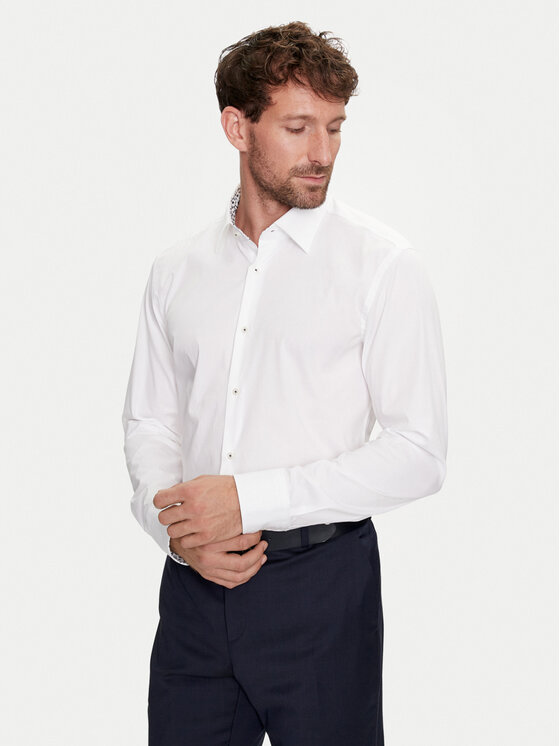 Рубашка slim fit H-Hank-Kent-C3-214 50512652 Boss, белый
Рубашка slim fit H-Hank-Kent-C3-214 50512652 Boss, белый