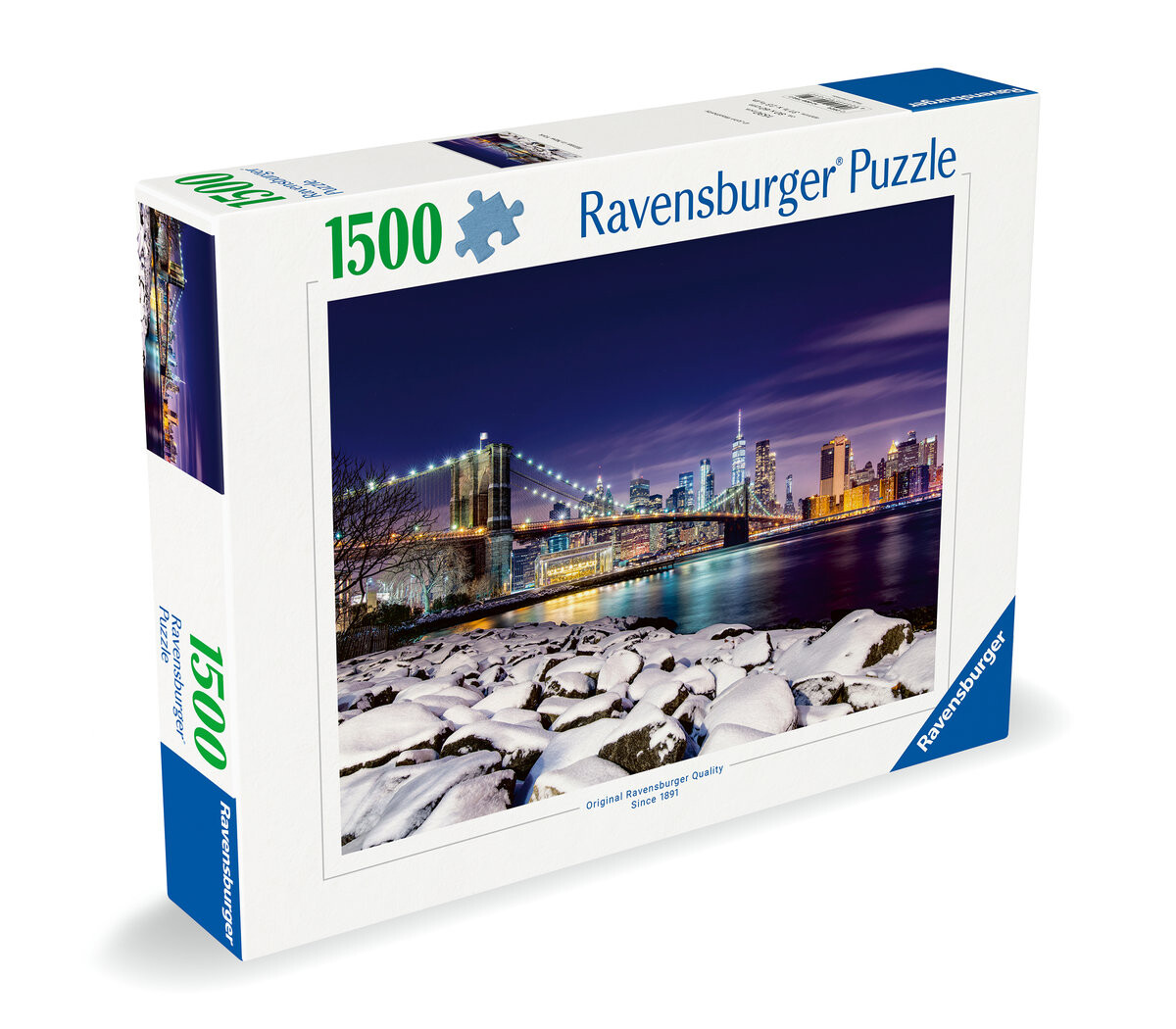 2D пазл: Зима в Нью-Йорке 1500 деталей Ravensburger 
2D пазл: Зима в Нью-Йорке 1500 деталей Ravensburger