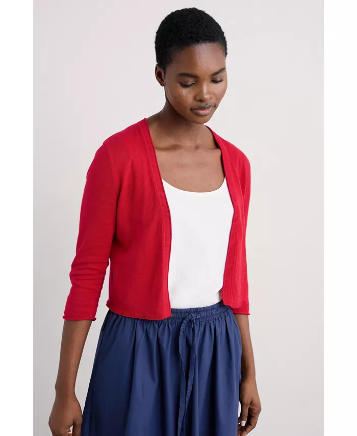 Женский кардиган Vanessa Seasalt Cornwall, красный 
Женский кардиган Vanessa Seasalt Cornwall, красный