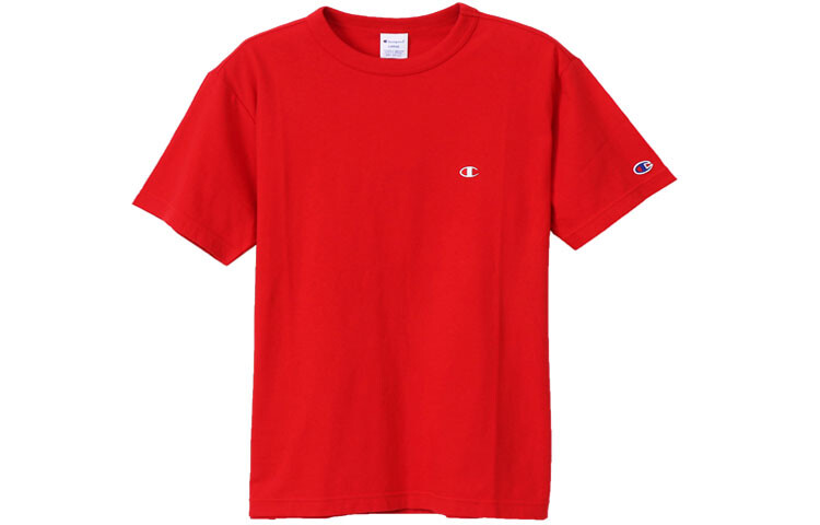 Футболка унисекс новогодняя красная Champion, красный 
Футболка унисекс новогодняя красная Champion, красный