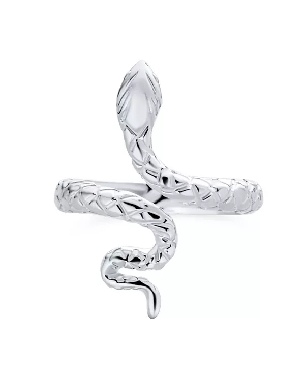 Кольцо-Обходчик в виде египетской змеи из стерлингового серебра Bling Jewelry, silver
Кольцо-Обходчик в виде египетской змеи из стерлингового серебра Bling Jewelry, silver