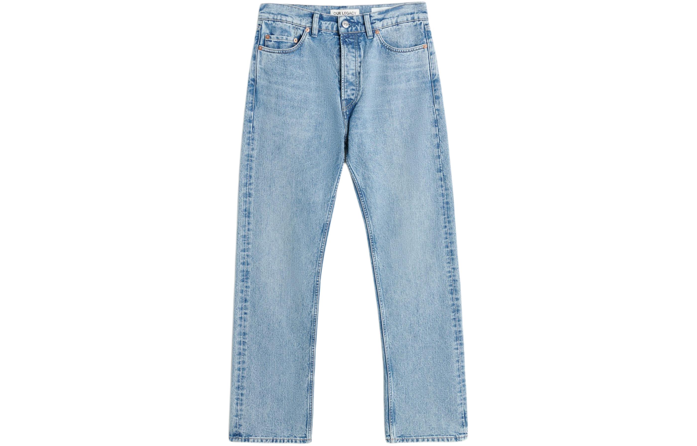 Прямые джинсы mid rise first cut OUR LEGACY, светло-голубой
Прямые джинсы mid rise first cut OUR LEGACY, светло-голубой