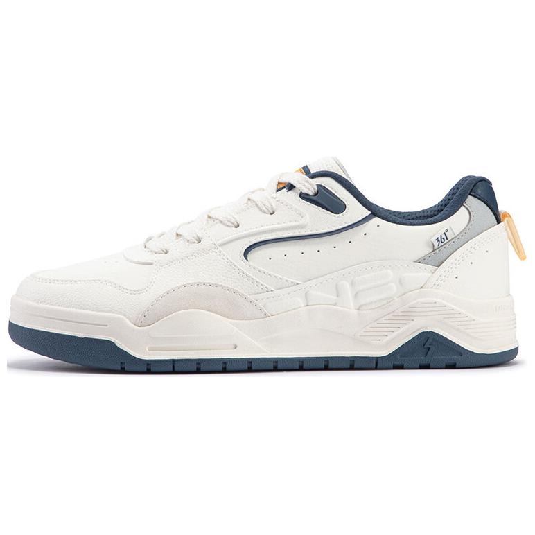 361° Мужские противоскользящие износостойкие низкие кеды для скейтбординга Model Flame 4 бело-голубые, цвет White Blue 
361° Мужские противоскользящие износостойкие низкие кеды для скейтбординга Model Flame 4 бело-голубые, цвет White Blue