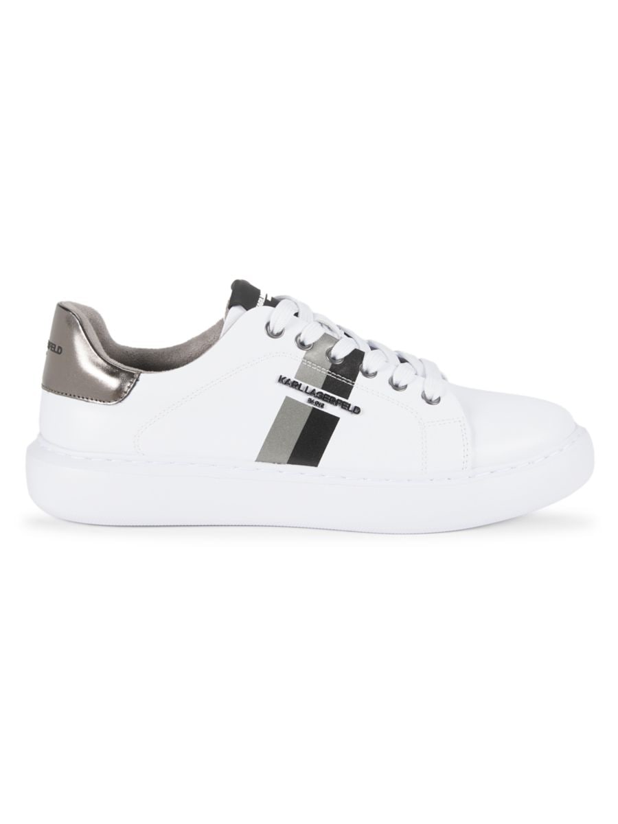 Низкие кожаные кроссовки с логотипом Karl Lagerfeld Paris, белый
Низкие кожаные кроссовки с логотипом Karl Lagerfeld Paris, белый