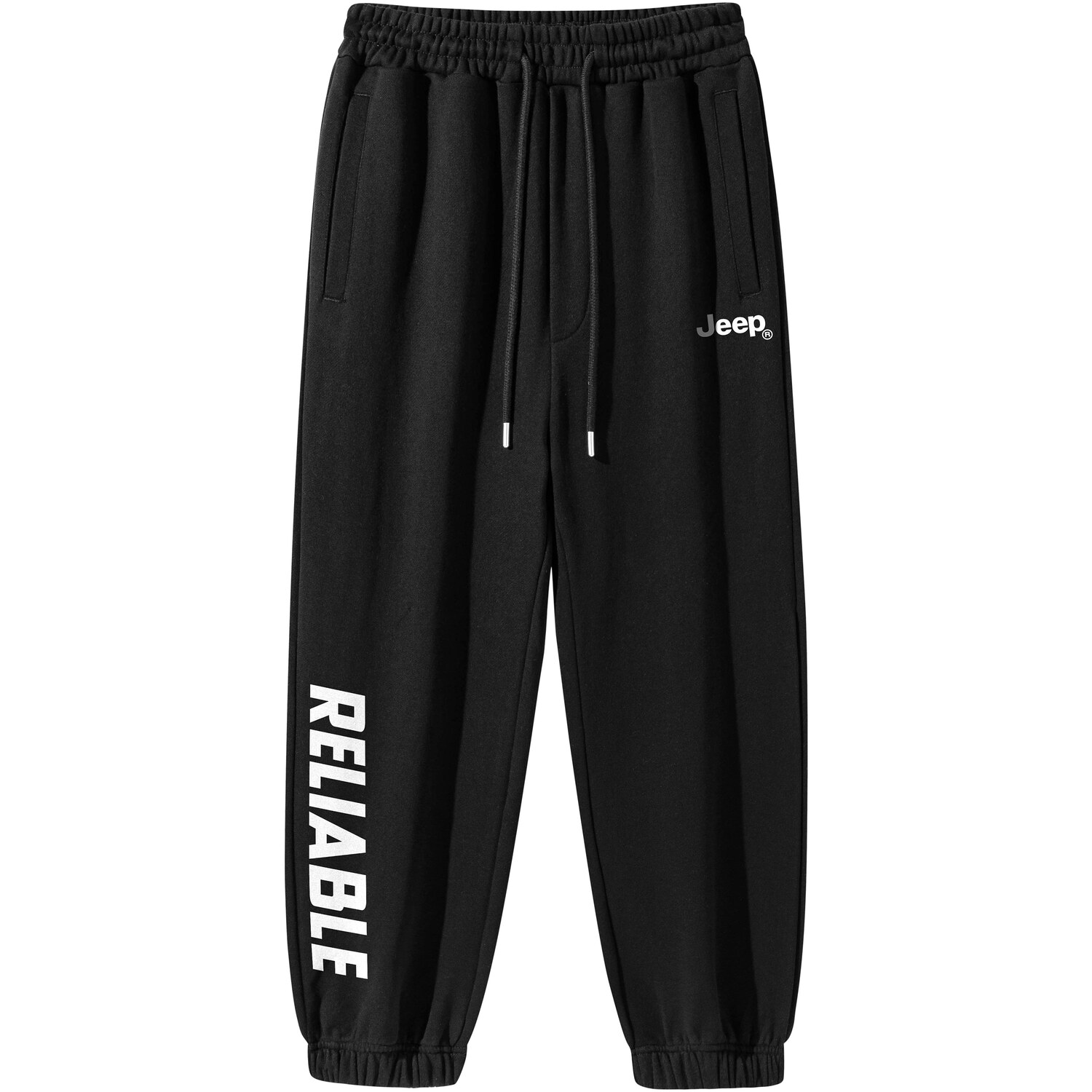 Спортивные трикотажные брюки унисекс Lifestyle Jeep, черные
Спортивные трикотажные брюки унисекс Lifestyle Jeep, черные