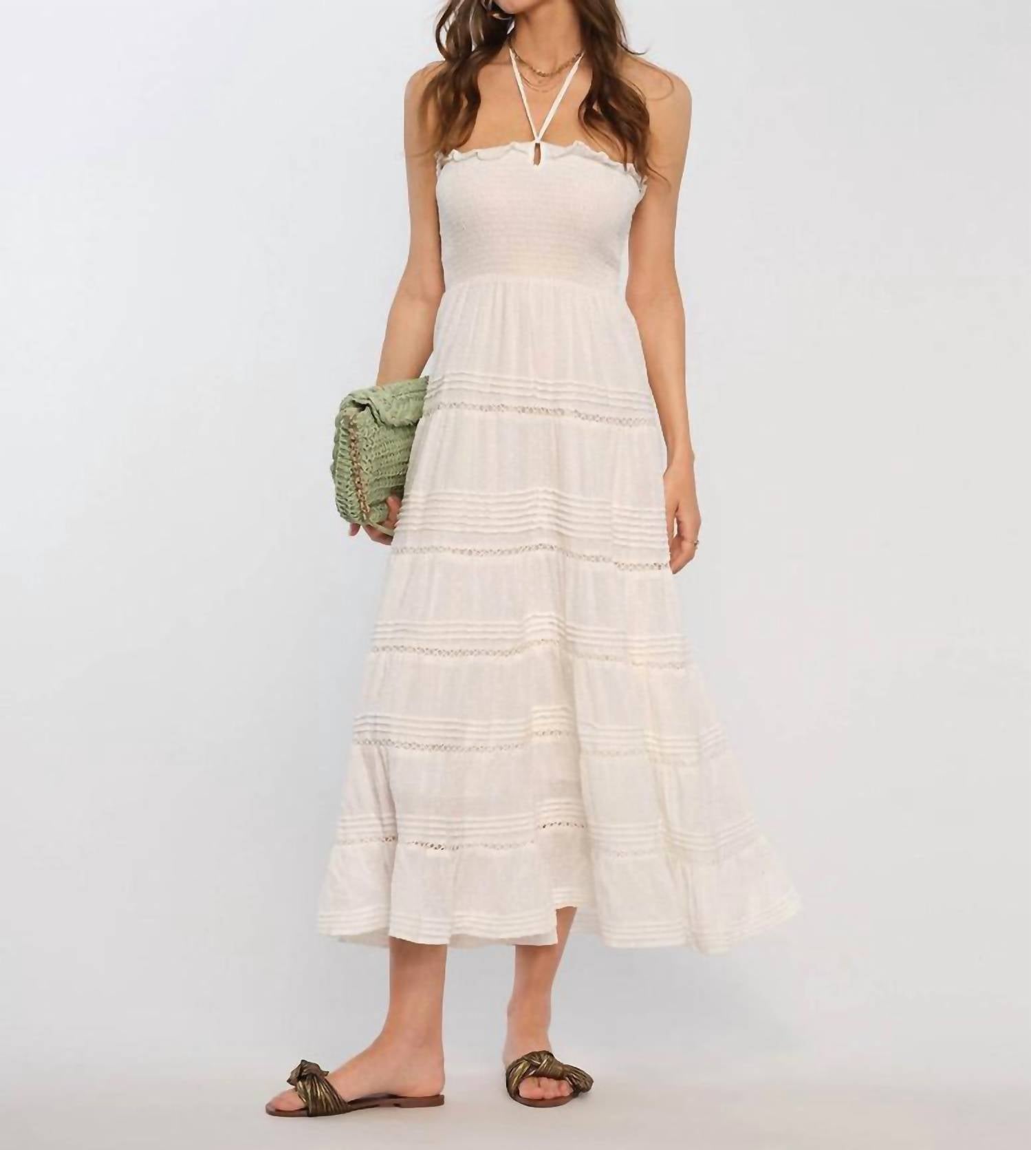 Платье Mila ярусное в цвете яичная скорлупа Heartloom, Eggshell
Платье Mila ярусное в цвете яичная скорлупа Heartloom, Eggshell