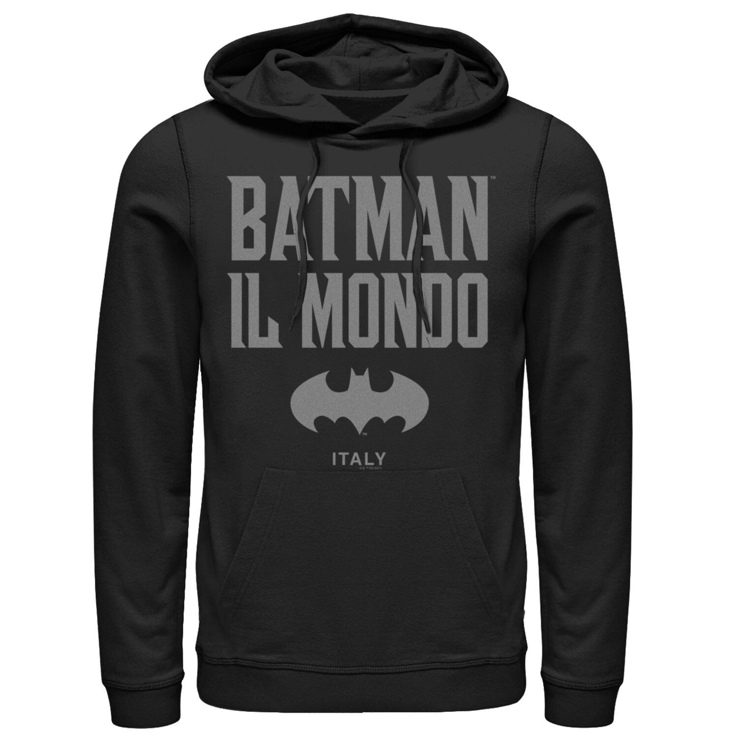 Мужская толстовка с логотипом Batman: Il Mondo Italy Icon Licensed Character
Мужская толстовка с логотипом Batman: Il Mondo Italy Icon Licensed Character