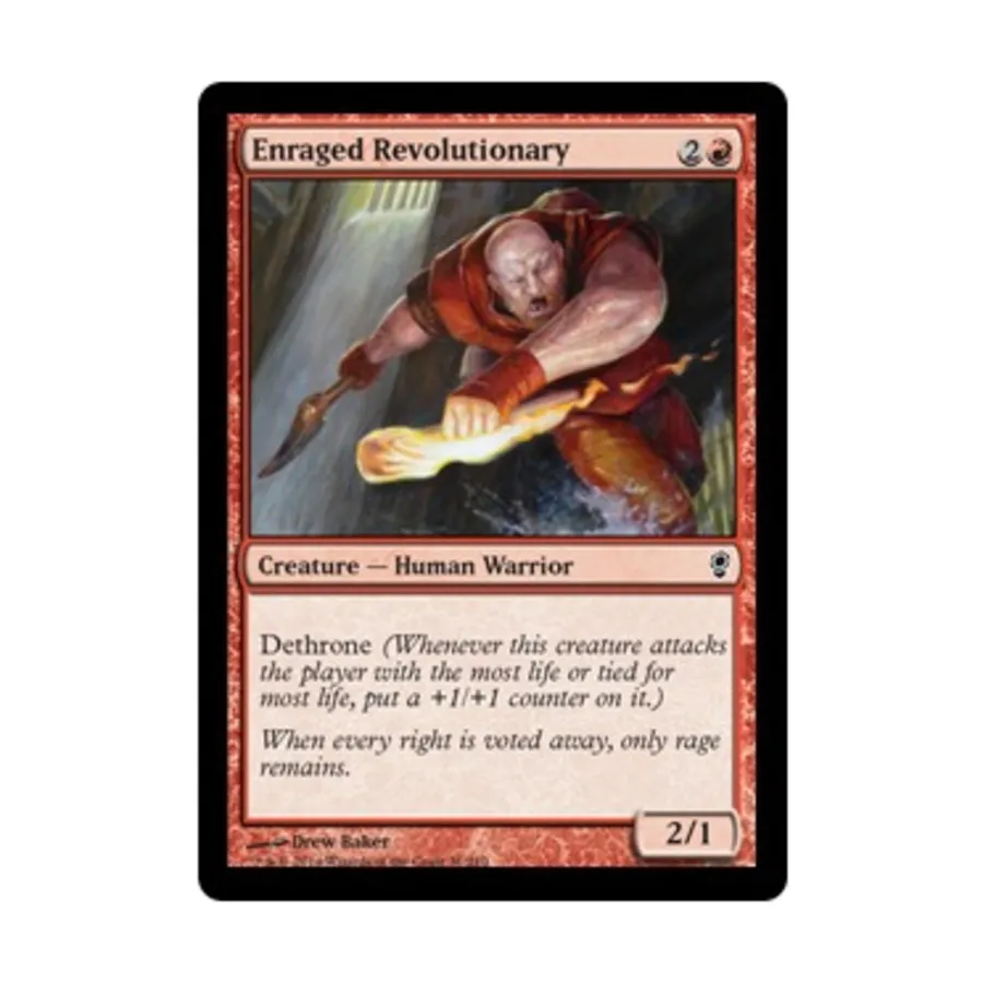 CCG Разъяренный революционер (К), MTG - Conspiracy
CCG Разъяренный революционер (К), MTG - Conspiracy