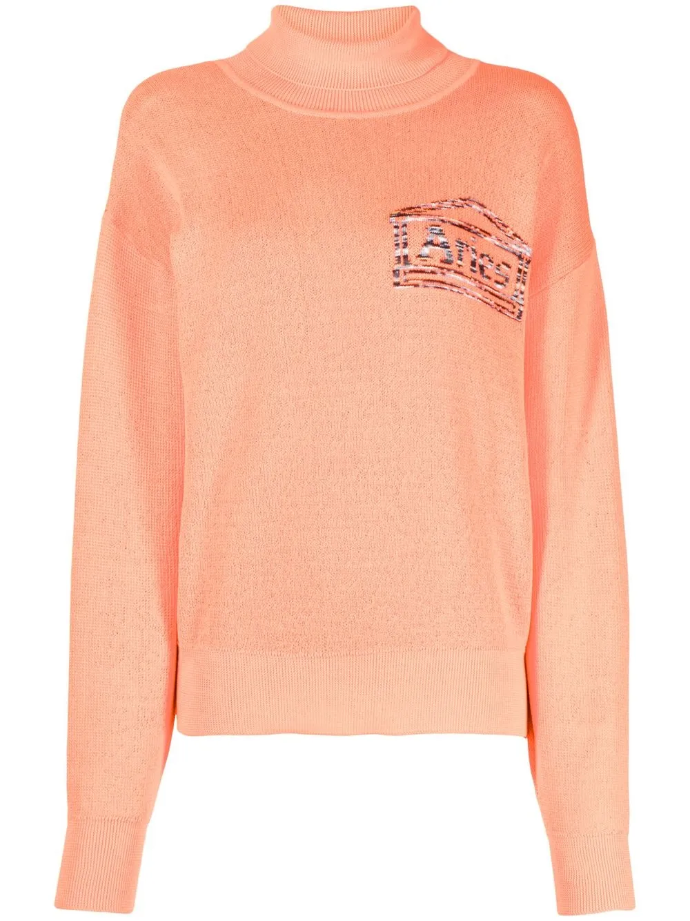 Джемпер с высоким воротником и логотипом Aries, оранжевый
Джемпер с высоким воротником и логотипом Aries, оранжевый