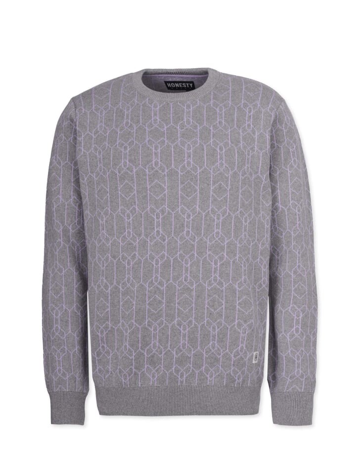 Пуловер HONESTY RULES Strick Art Deco, серый
Пуловер HONESTY RULES Strick Art Deco, серый