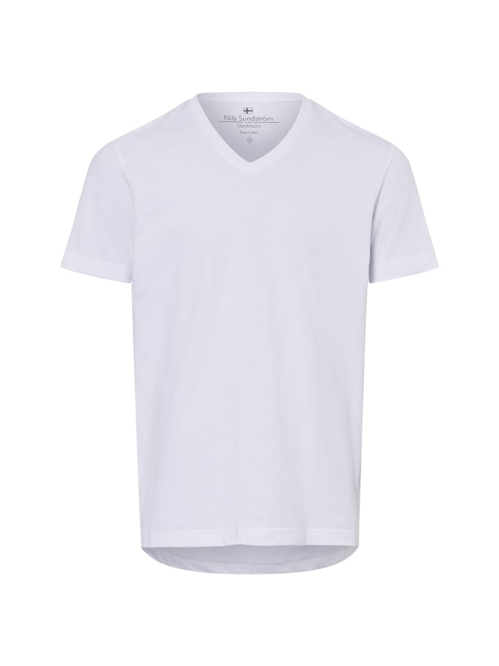 Футболка белого цвета Nils Sundström, Белый, Футболка белого цвета Nils Sundström
Футболка белого цвета Nils Sundström, Белый, Футболка белого цвета Nils Sundström