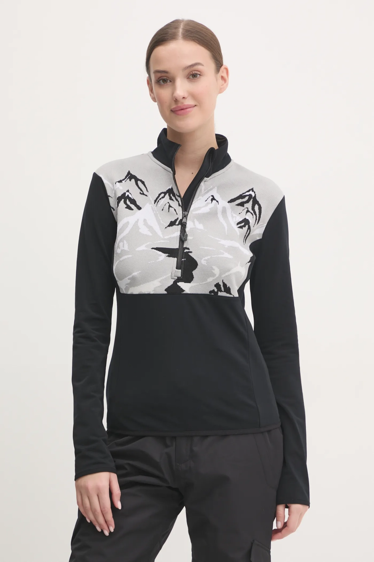 Спортивная толстовка St. Moritz Powerstretch EA7 Emporio Armani, черный 
Спортивная толстовка St. Moritz Powerstretch EA7 Emporio Armani, черный