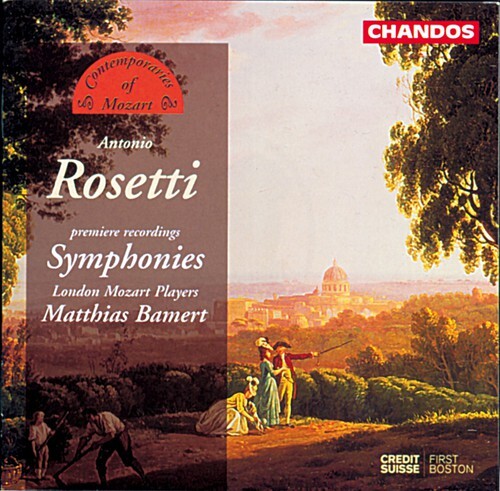 CD диск Rosetti / Bamert / London Mozart Players: Symphonies
CD диск Rosetti / Bamert / London Mozart Players: Symphonies