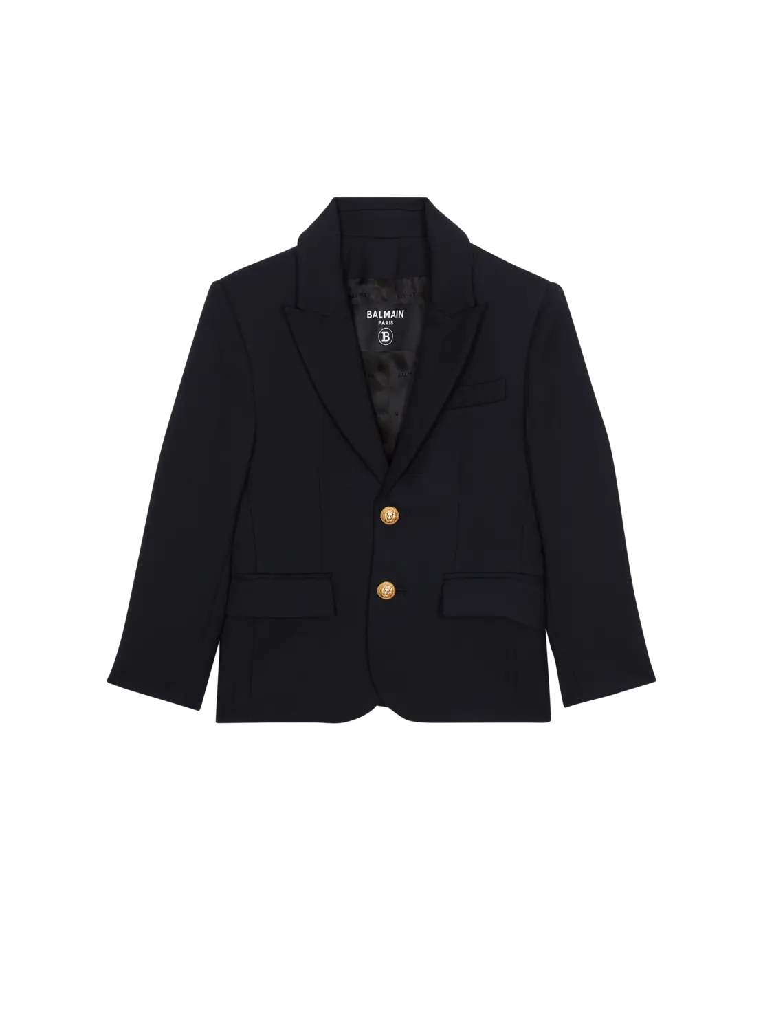 Пиджак на двух пуговицах Balmain, темно-синий
Пиджак на двух пуговицах Balmain, темно-синий