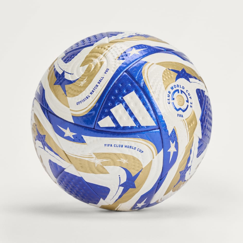 Футбольный мяч Adidas Mundial de Clubes FIFA Final Pro Ball, цвет White/Master Blue/Gold Metallic/Dark Blue
Футбольный мяч Adidas Mundial de Clubes FIFA Final Pro Ball, цвет White/Master Blue/Gold Metallic/Dark Blue