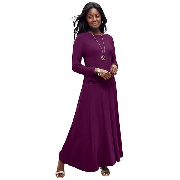 Женский сет из юбки и топа с рукавом долман Jessica London, Dark Berry
Женский сет из юбки и топа с рукавом долман Jessica London, Dark Berry