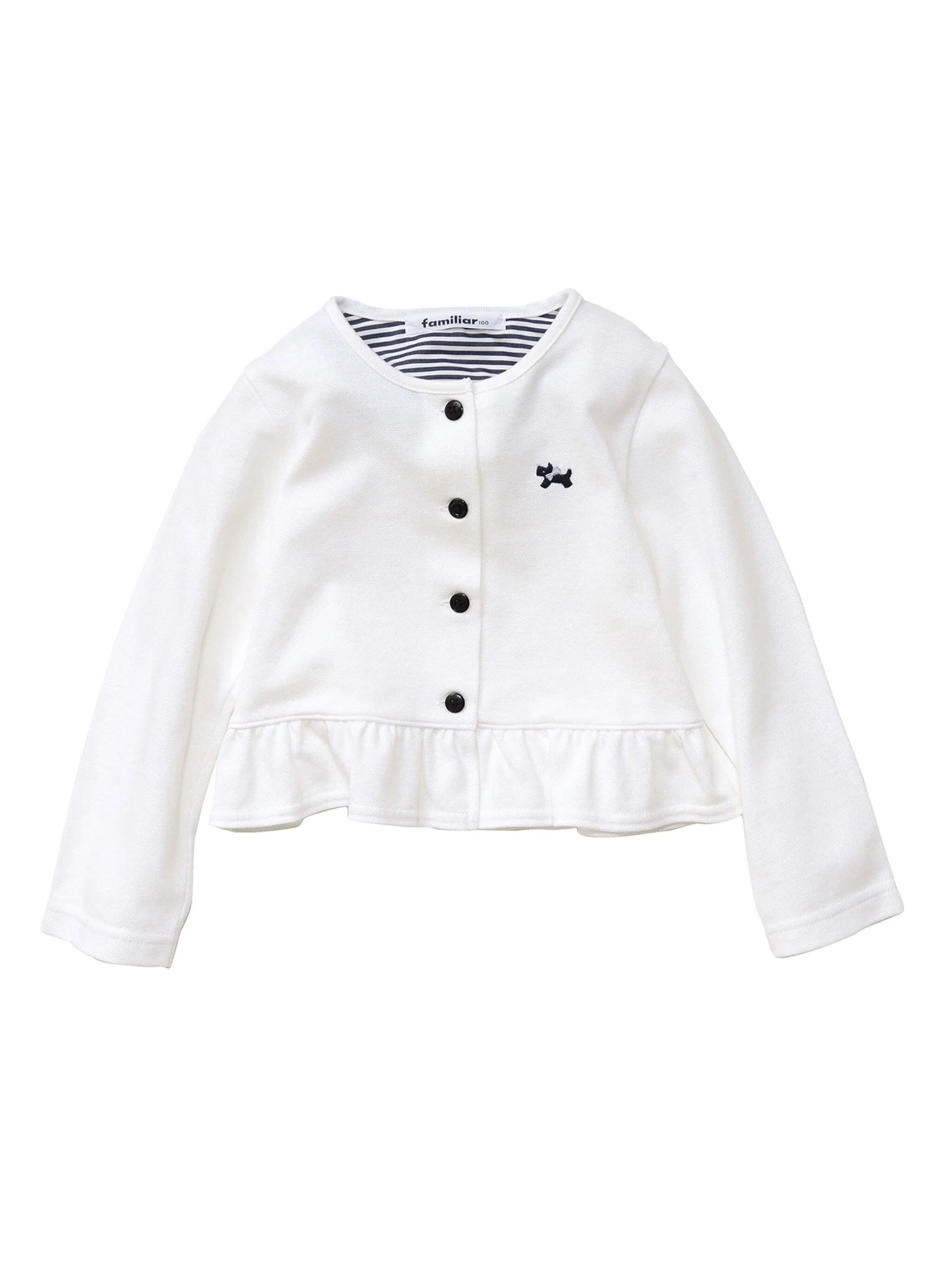 Кардиган с оборками Familiar, белый
Кардиган с оборками Familiar, белый