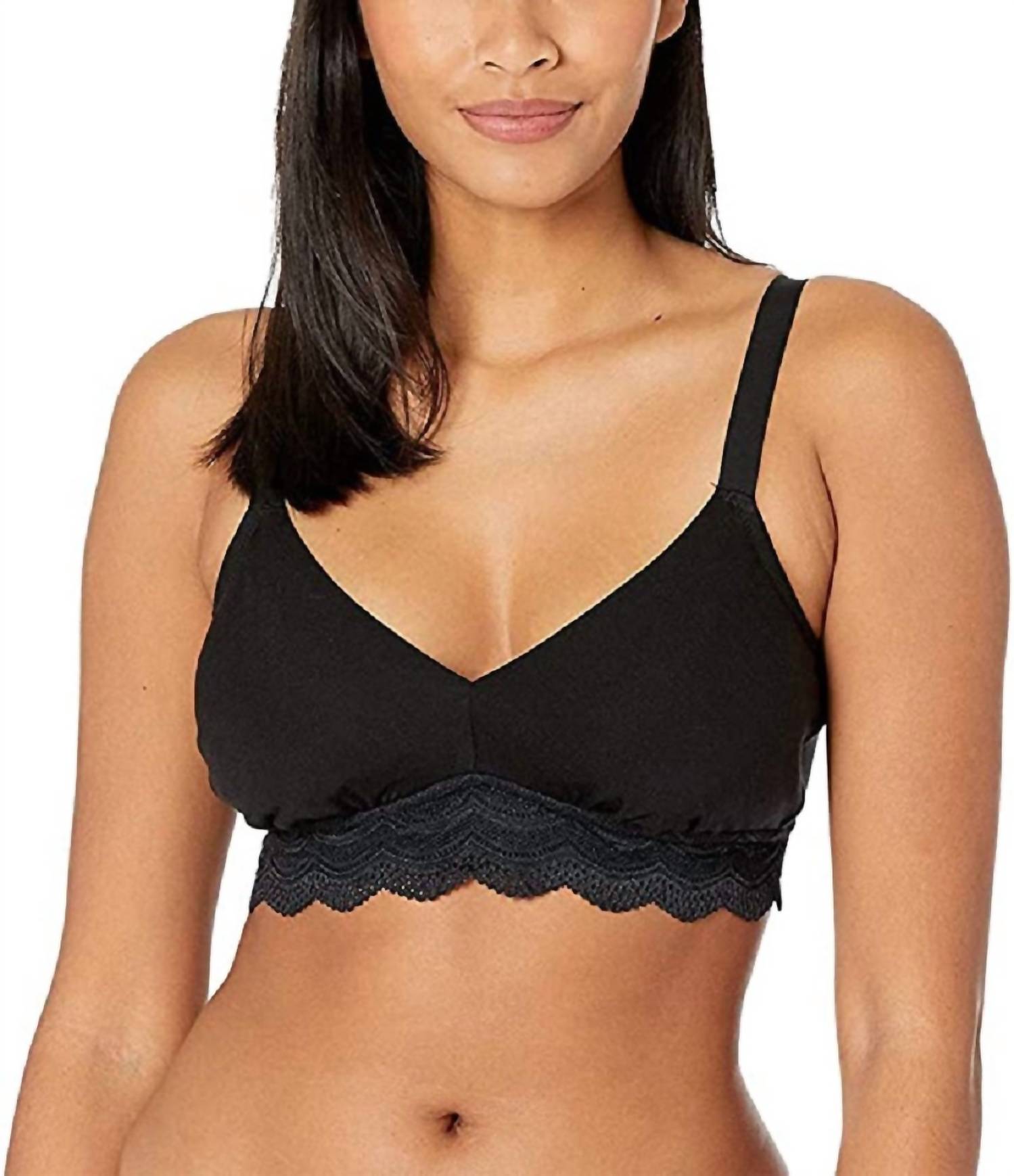 Бюстгальтер-бюстгальтер Curvy Bralette из цейлонского модала черного цвета Cosabella
Бюстгальтер-бюстгальтер Curvy Bralette из цейлонского модала черного цвета Cosabella