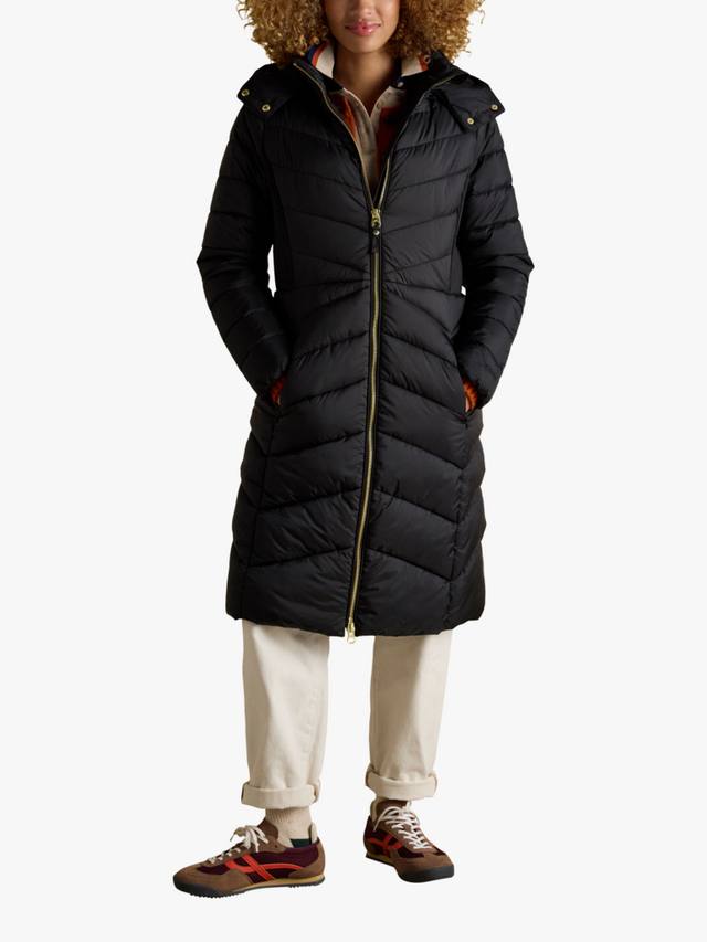 Длинное стеганое пальто Joules, Black
Длинное стеганое пальто Joules, Black