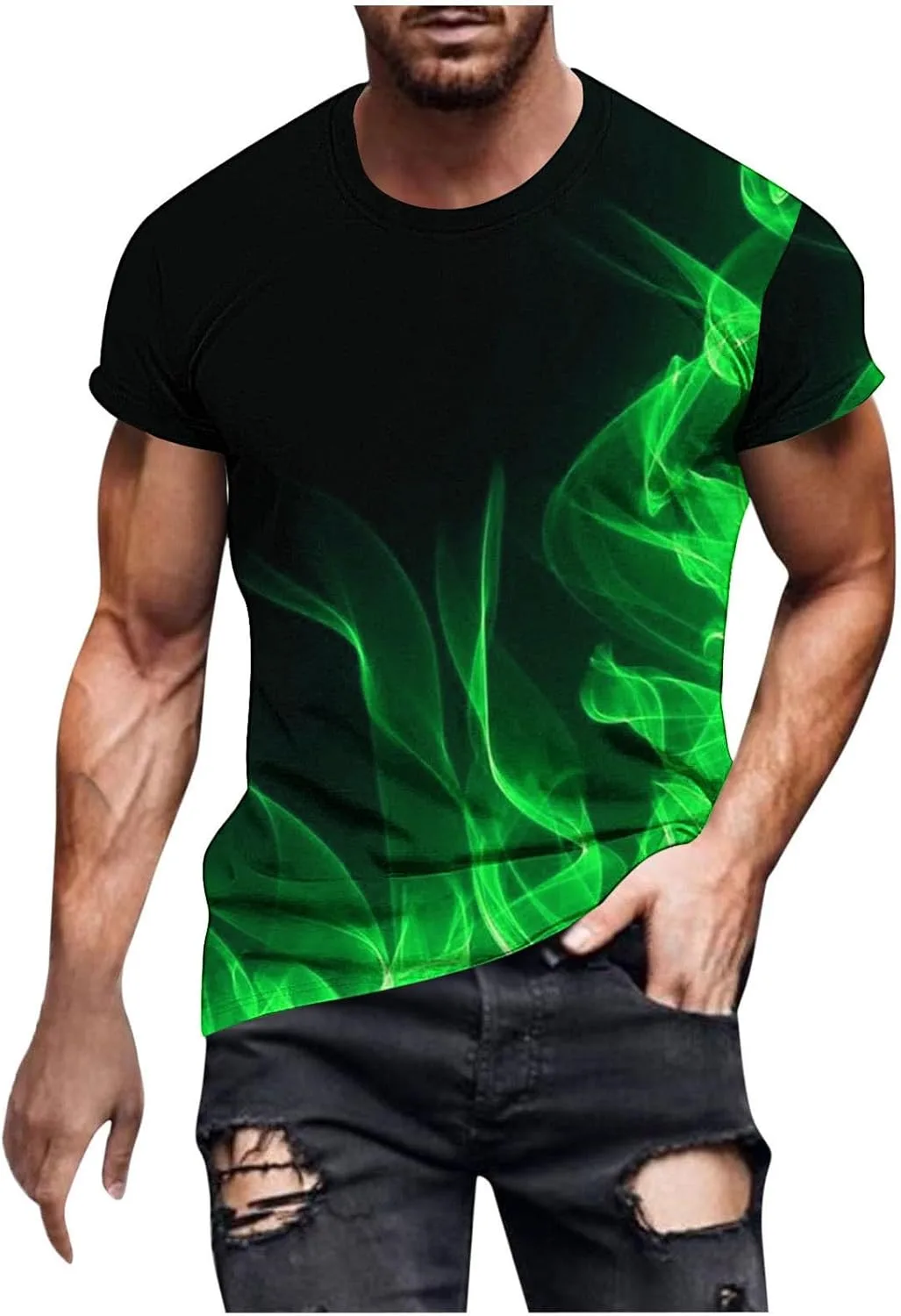 Футболка Muscularfit с принтом flame для мужчин, летняя, свободная, для спортзала
Футболка Muscularfit с принтом flame для мужчин, летняя, свободная, для спортзала