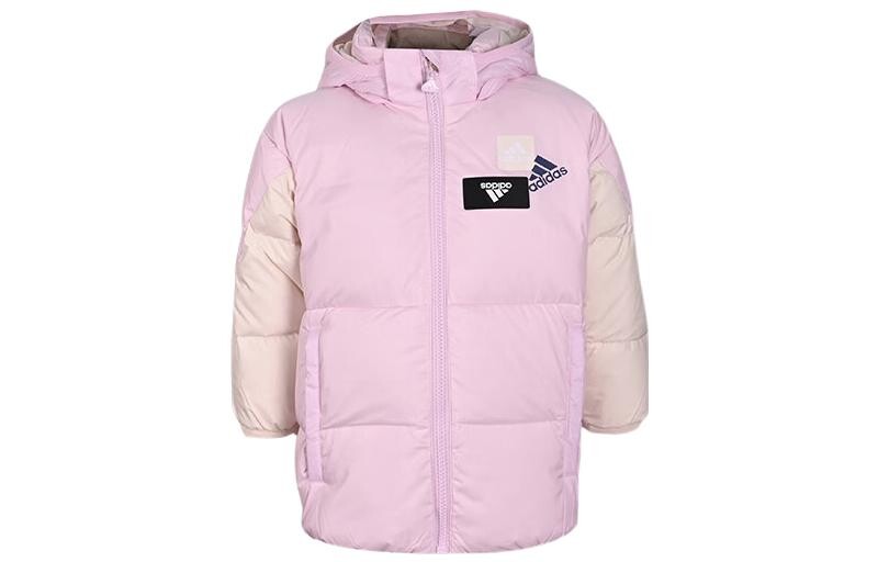Пуховик Adidas In J Cb, розовый/бежевый
Пуховик Adidas In J Cb, розовый/бежевый