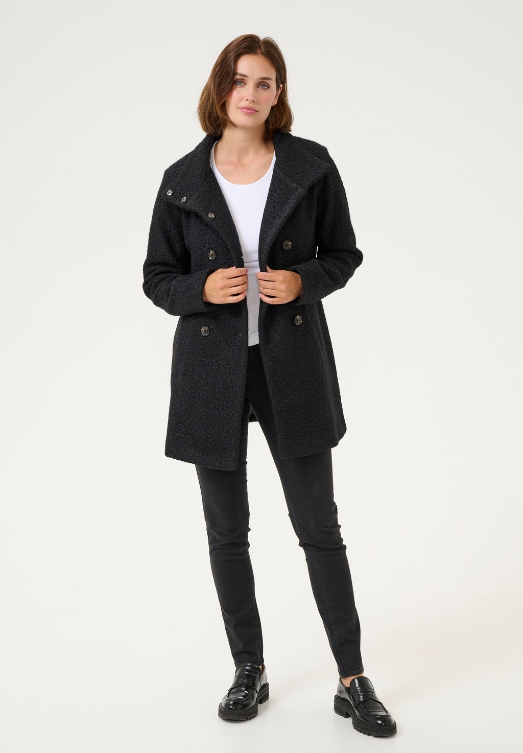 Классическое пальто KAANNI LISE Kaffe, черный
Классическое пальто KAANNI LISE Kaffe, черный