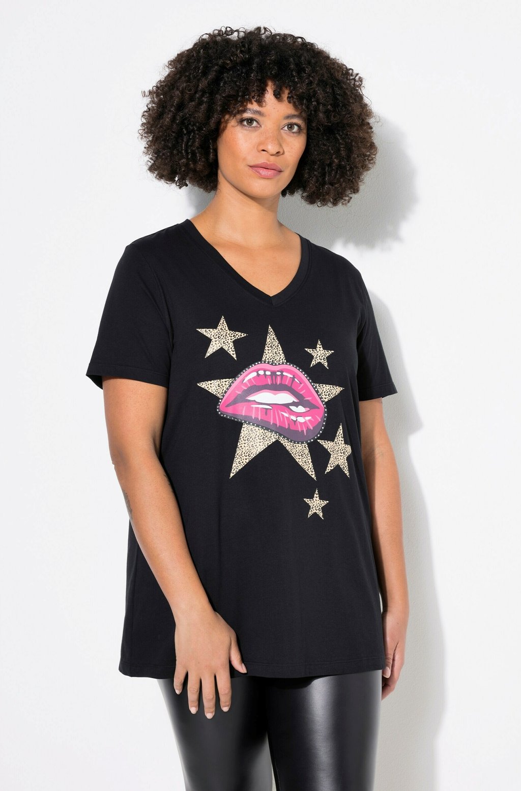 Футболка с принтом KOMFORT FIT LIPPEN-MOTIV ZIERSTEINCHEN Angel of Style, черный
Футболка с принтом KOMFORT FIT LIPPEN-MOTIV ZIERSTEINCHEN Angel of Style, черный