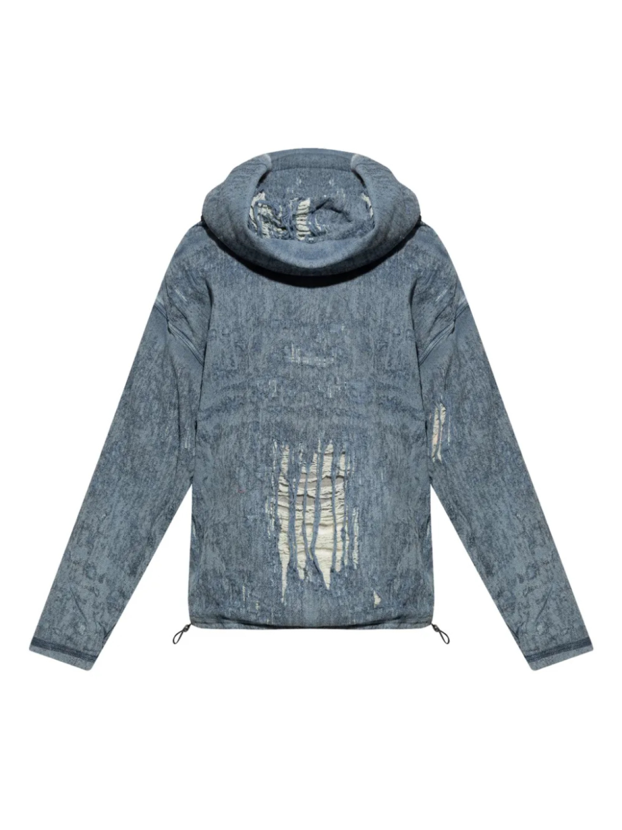 Рваная джинсовая толстовка Diesel, синий
Рваная джинсовая толстовка Diesel, синий