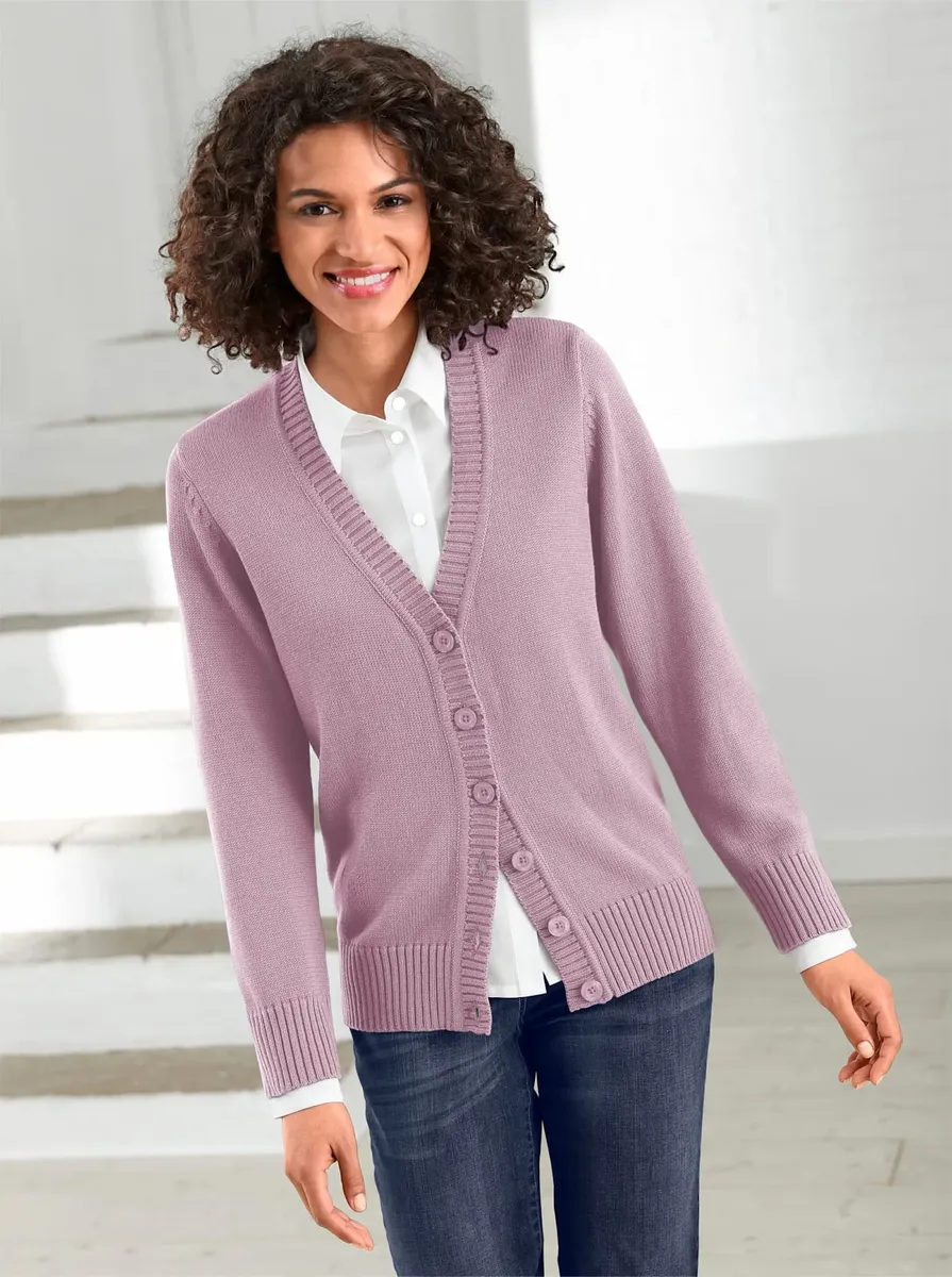 Кардиган в стиле casual Casual Looks, цвет Altrosé
Кардиган в стиле casual Casual Looks, цвет Altrosé