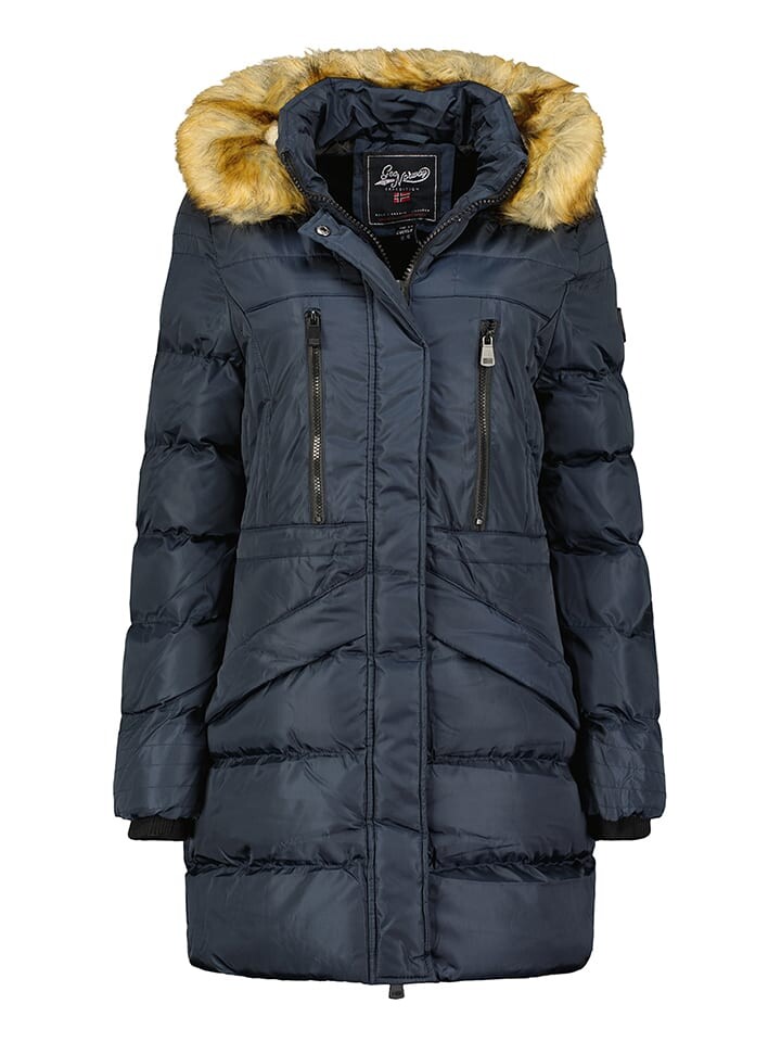 Пуховик Geographical Norway Boxe, темно-синий
Пуховик Geographical Norway Boxe, темно-синий