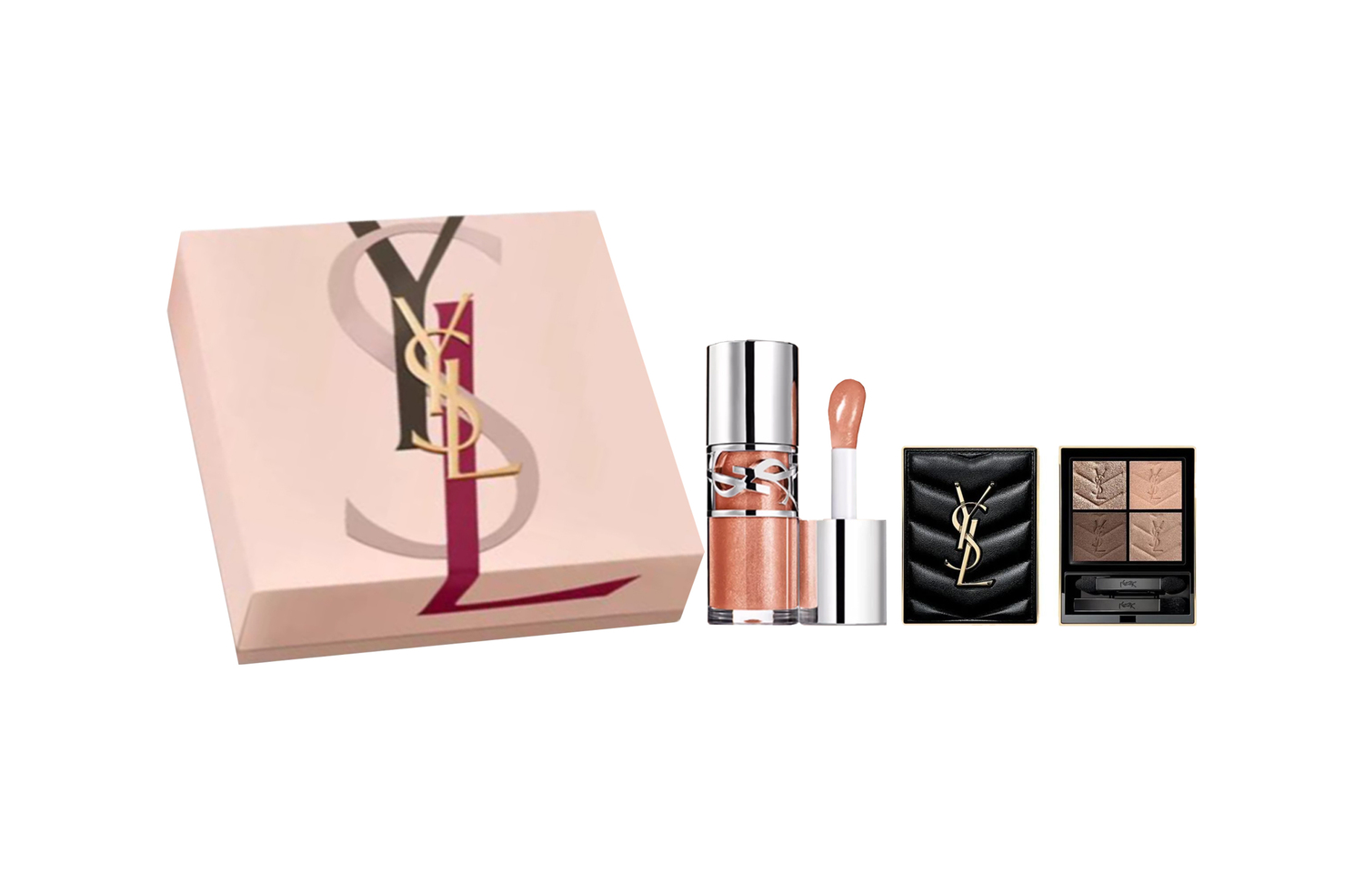 Тени для век и блеск для губ набор макияжа стойкий натуральный 6мл+4г SAINT LAURENT
Тени для век и блеск для губ набор макияжа стойкий натуральный 6мл+4г SAINT LAURENT