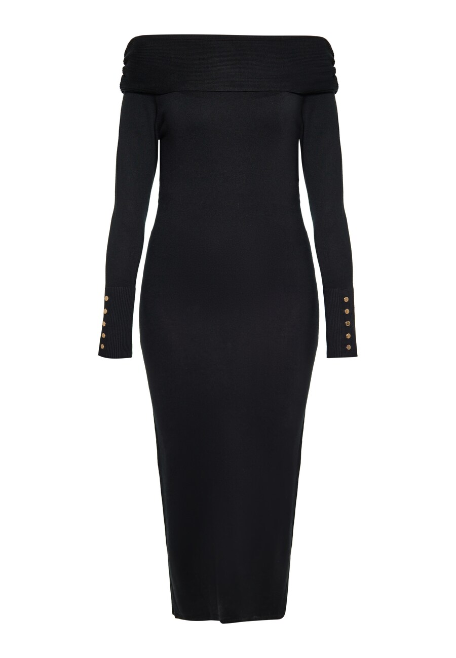 Вязаное платье faina, черный
Вязаное платье faina, черный