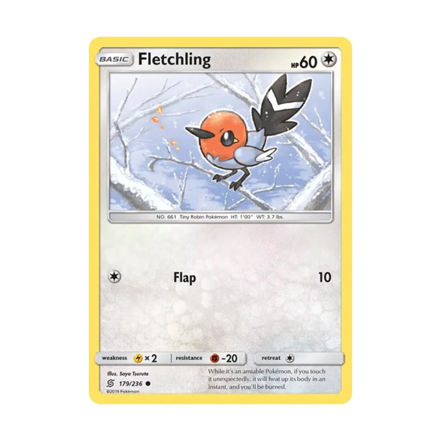 CCG Флетчлинг (К) # 179/236, Pokemon - SM - Unified Minds - Singles
CCG Флетчлинг (К) # 179/236, Pokemon - SM - Unified Minds - Singles