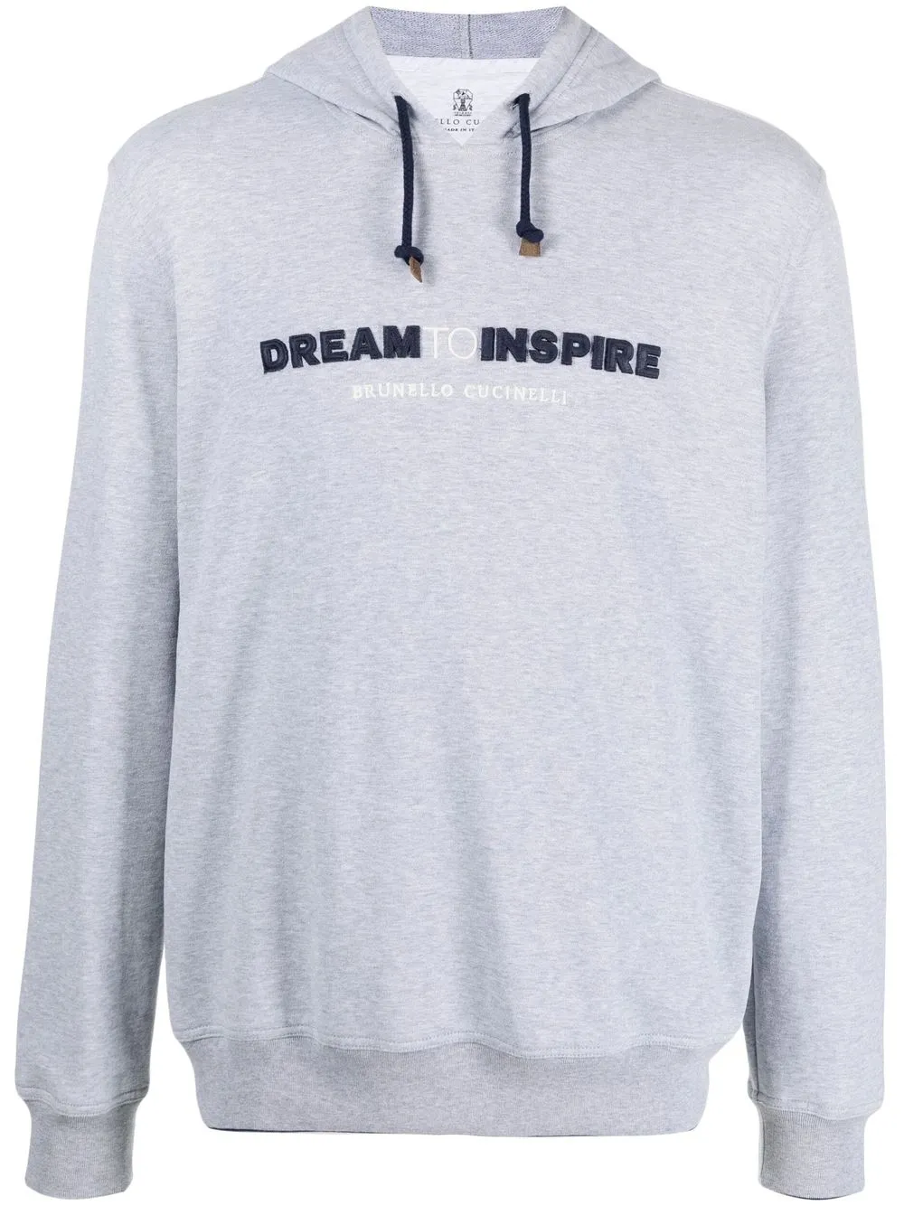 Худи с вышивкой Brunello Cucinelli, серый
Худи с вышивкой Brunello Cucinelli, серый