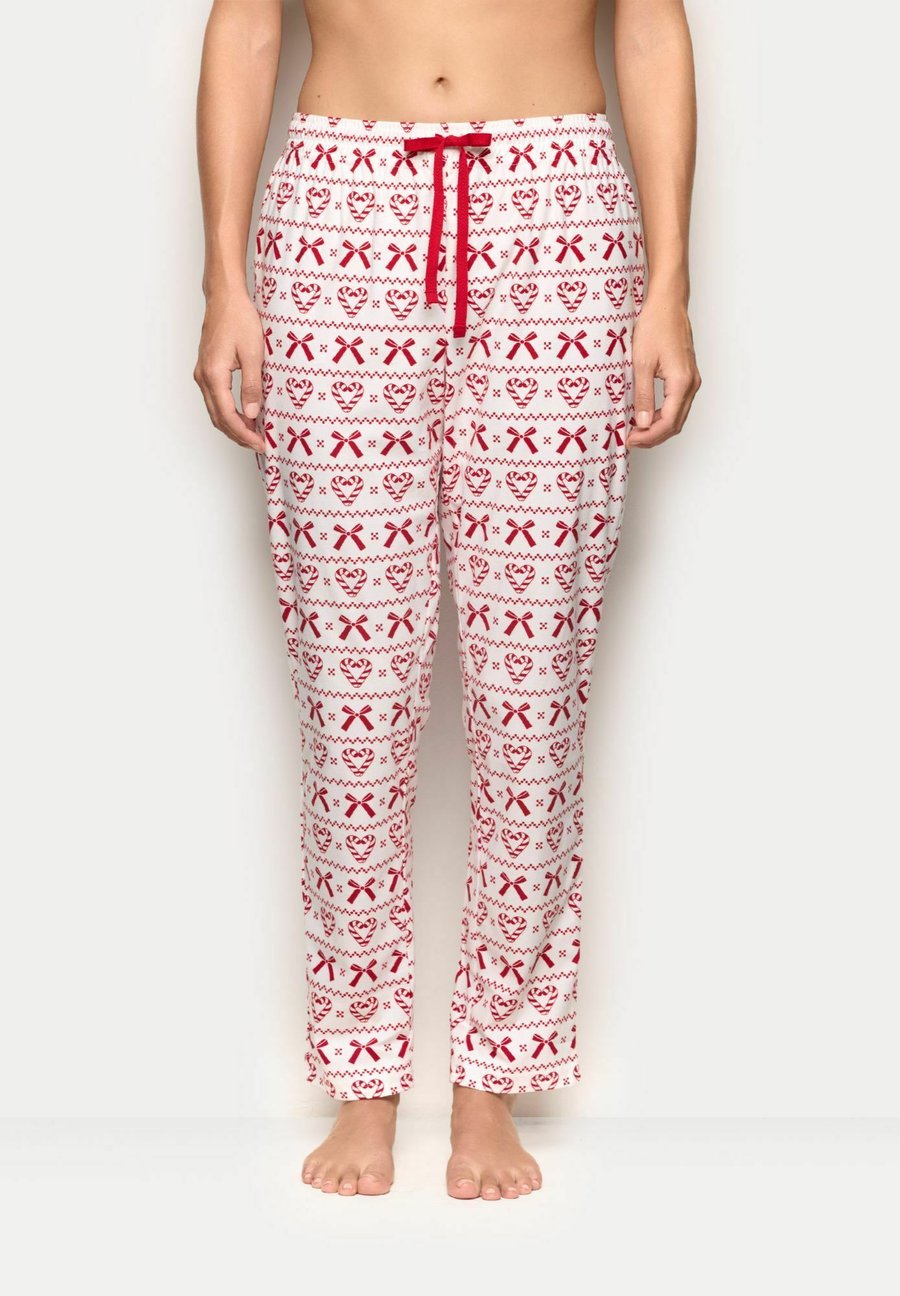 Пижамные брюки Yamamay Pyjama bottoms, White Ivory-Red With Print/Mottled Beige
Пижамные брюки Yamamay Pyjama bottoms, White Ivory-Red With Print/Mottled Beige