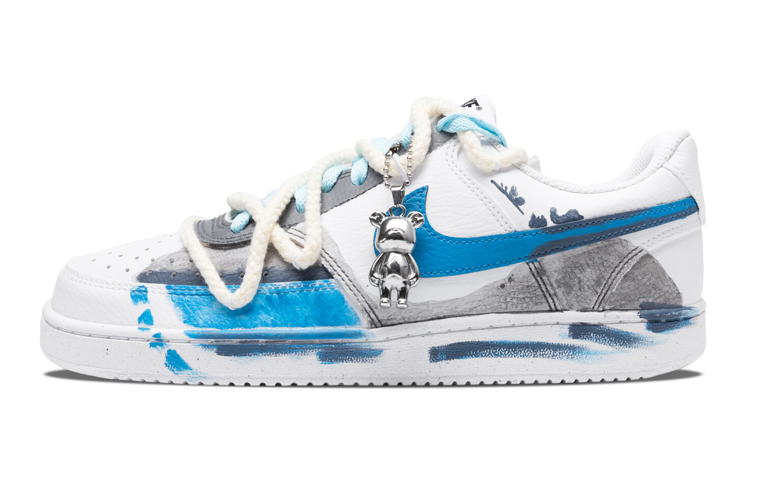 Кроссовки Nike Court Vision 1 Skateboarding Shoes Men Low-top White/Blue, белый/синий
Кроссовки Nike Court Vision 1 Skateboarding Shoes Men Low-top White/Blue, белый/синий