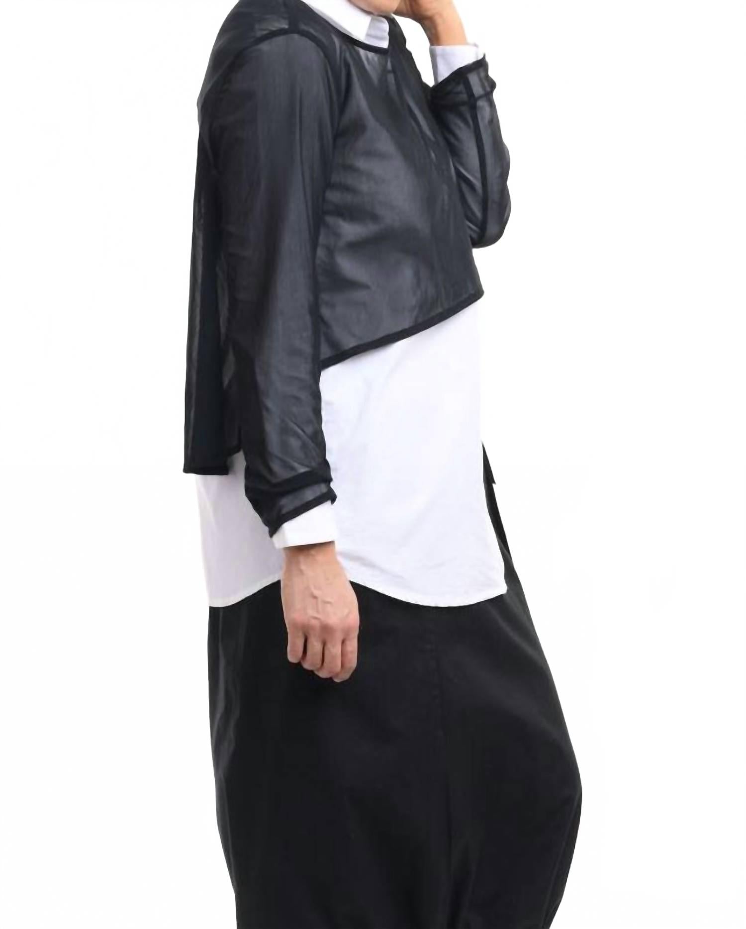 Топпер Arabella в черной сетке Tulip Clothing
Топпер Arabella в черной сетке Tulip Clothing