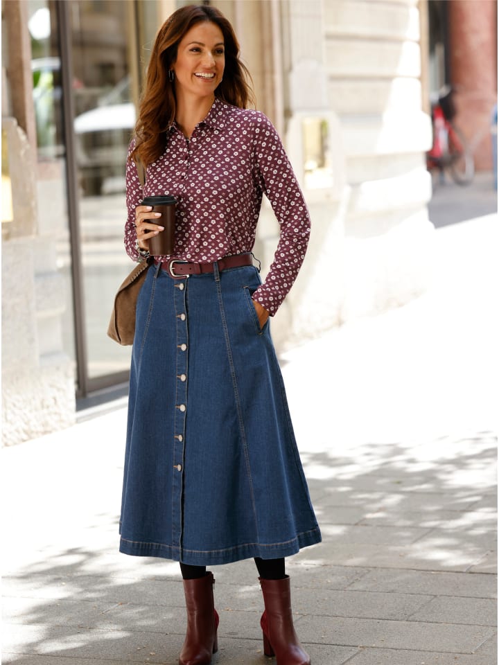 Рубашка-поло с длинными рукавами в бордово-бежевом цвете WITT WEIDEN
Рубашка-поло с длинными рукавами в бордово-бежевом цвете WITT WEIDEN