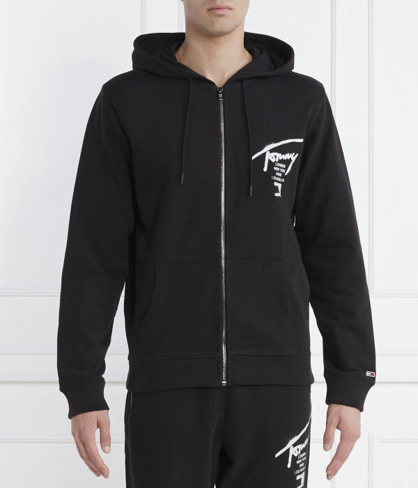 Толстовка мужская Tommy Jeans на молнии и с капюшоном, черный
Толстовка мужская Tommy Jeans на молнии и с капюшоном, черный