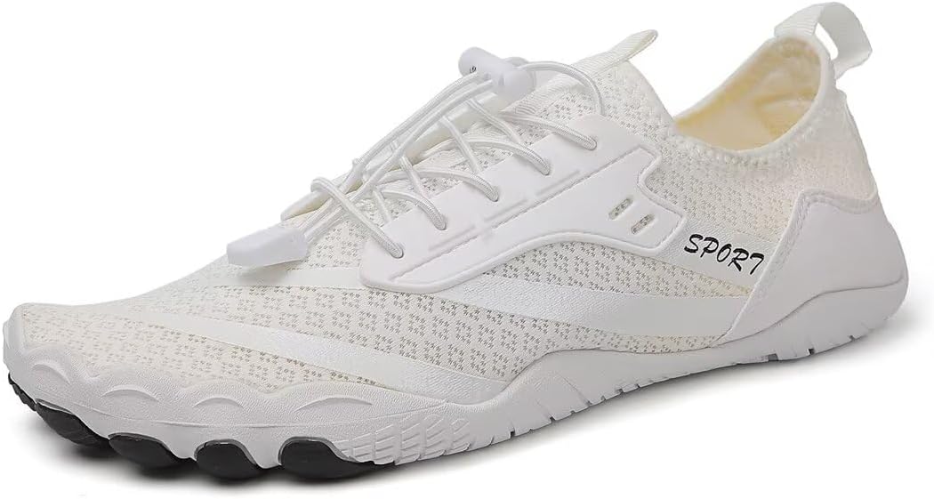 TerraTouch - Беговые кроссовки с широкой носочной частью - Здоровые и нескользящие босоножки (унисекс) Swzec, белый
TerraTouch - Беговые кроссовки с широкой носочной частью - Здоровые и нескользящие босоножки (унисекс) Swzec, белый